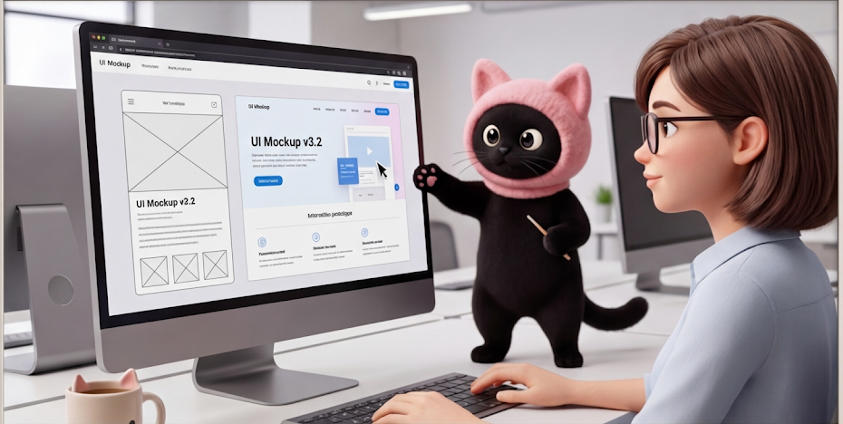 Mew 在帮助设计师做 UI 设计